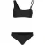 Urban Classics Ladies Recycled Asymmetric Tank Top Bikini Black