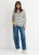 Mono Stripe Oversized gebreide trui