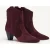 BA&SH Ankle Boots Grenat