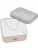 FOSSIL Ketting  zilver / transparant