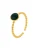 Heideman Ring ‘Satur’  turquoise / goud