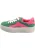 BUFFALO Sneakers laag  spar / pitaja roze / wit