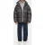 Closed Shorter Puffer Coat Jacket Charcoal