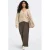 ONLY CARMAKOMA Carcayla Pant Swt Jrs straight leg gestreepte casual broek – groen