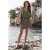 Mikuta The Khaki Linen Kimono Dress Khaki
