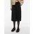 ROUGE EDIT wide leg high waist jort donkerbruin