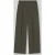 Boss Wide leg broek van viscosemix met bandplooien