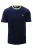 SERGIO TACCHINI MONTE VELOUR T-SHIRT MARITIME BLUE