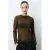 Grace & Mila semi-transparante top – kakigroen