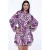 Leopardenprint Mini-jurk met Ceintuur