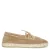Manfield suède espadrilles taupe