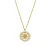 Luxeketting met glanzende zirkonia 18k goud afwerking – Yakde