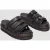 Dr. Martens Raine Athena Leren Zwarte Slippers Voor Dames