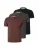 ABOUT YOU Shirt ‘Robin’  chocoladebruin / donkergrijs / zwart