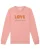 Watapparel Sweatshirt ‘Love always wins’  gemengde kleuren / rosa