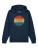 Watapparel Sweatshirt ‘ Retro Sunset Ocean ‘  navy / gemengde kleuren
