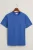 GANT Regular Fit T-Shirt ronde hals blauw, Effen