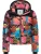 Ragwear Winterjas ‘Amazze’  blauw / geel / oranje / zwart