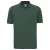 Russell Heren Klassiek Piqué Katoenen Polo Shirt (Fles groen)