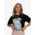 Nikkie Dames t-shirt paradise zwart