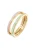 ELLI Ring  goud / pastelgroen / pastelroze