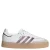 adidas Originals Sambae chunky leren sneakers – wit/donkerrood