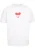 Merchcode Shirt ‘Hugs & Love – Heart Hug’  oranje / wit