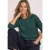 Shirt met lange mouwen, ronde hals en gerolde rand