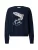 HOLLISTER Trui  navy / wit