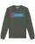 Watapparel Sweatshirt ‘ No Excuses ‘  neonblauw / groen / neonroze