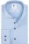 R2 Amsterdam Overhemd lichtblauw, Faux-uni