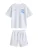Next Set  blauw / wit