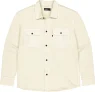 Butcher Of Blue Overshirt Phil Jersey  Beige heren