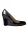 Christian Louboutin Metalen Plateau Pumps in Grijs Leer