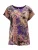 MADELEINE Blouse  donkerlila / gemengde kleuren