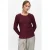 OBJECT top – donkerrood