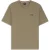 Men’s Boss Waffle T-Shirt, Structured Design in Open Brown 245