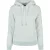 Dames sweatshirt met capuchon Urban Classics color melange-grandes tailles
