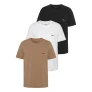 NU 25% KORTING: BOSS T-shirt Ronde hals BOSS ONE x David Beckham (3-delig, Set van 3)