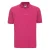 Russell Heren 100% Katoenen Korte Mouw Poloshirt (Fuchsia)