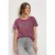 Shirt met ronde hals en opdruk op de voorkant