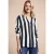 Street One Dames Gestreepte blouse in Blauw