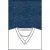 Baileys Pullover Blauw V-Neck Pullover 14gg single 520065/65