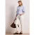 Street One Dames Mid Waist Slim Legs jeans in casual fit in Wit