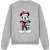 Disney Unisex mickey mouse tartan kerstmis sweatshirt voor volwassenen