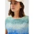Cecil Dames Shirt in burnout look in Blauw