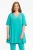YOEK tuniek DOLCE van travelstof turquoise