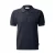 s.Oliver Big Size regular polo gebreid donkerblauw