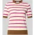 Jake*s Casual Gebreid shirt van viscosemix met ronde hals