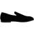 Dolce & Gabbana Zwarte Velvet Instap Loafers Formele Schoenen
